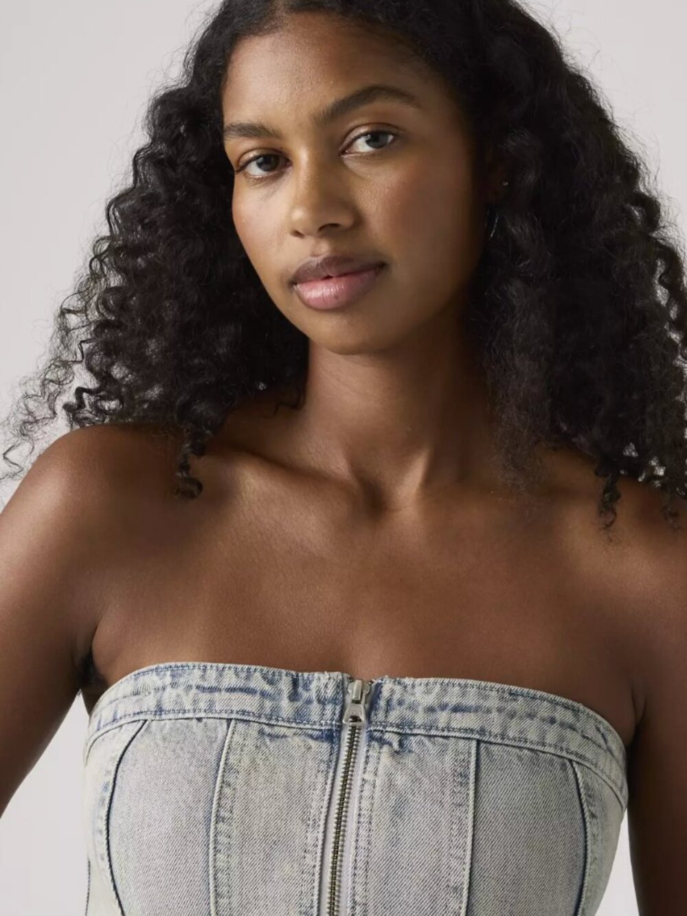 NWT LEVI'S SCULPTED BUSTIER IN SIZE SMALL - Picture 5 of 6